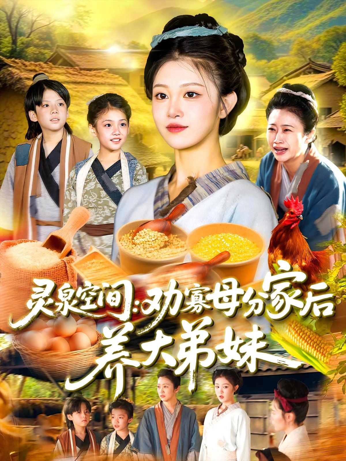 靈泉空間勸寡母分家后養(yǎng)大弟妹(全集)